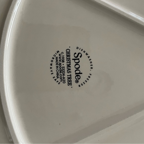 Beautiful Spode Christmas Tree serving plate. - Picture 5 of 6